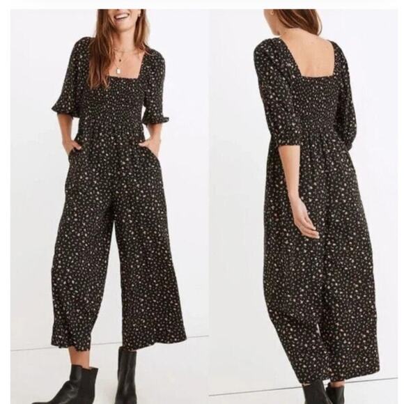 MADEWELL Jumper/Dress pants, size 2, flowy and comfy!  Floral Design - Picture 1 of 8